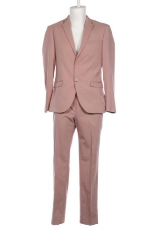 Мъжки костюм Isaac Dewhirst, Размер L, Цвят Розов, Цена 202,50 лв.