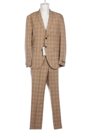 Ανδρικό κοστούμι Jack & Jones, Μέγεθος XXL, Χρώμα  Μπέζ, Τιμή 76,09 €