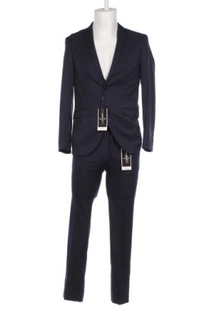 Ανδρικό κοστούμι Jack & Jones PREMIUM, Μέγεθος M, Χρώμα Μπλέ, Τιμή 76,09 €