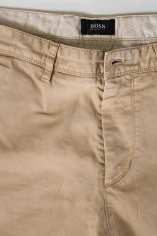Мъжки панталон BOSS, Размер M, Цвят Бежов, Цена 36,26 лв.