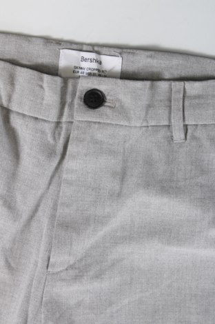 Мъжки панталон Bershka, Размер S, Цвят Сив, Цена 29,00 лв.