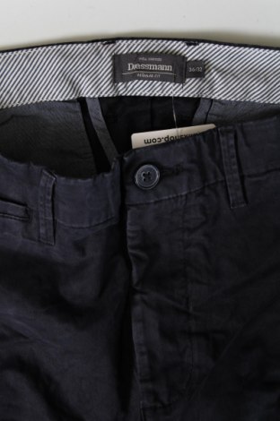 Pánské kalhoty  Dressmann, Velikost L, Barva Modrá, Cena  92,00 Kč