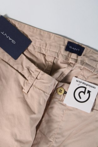 Pantaloni de bărbați Gant, Mărime XL, Culoare Ecru, Preț 245,03 Lei