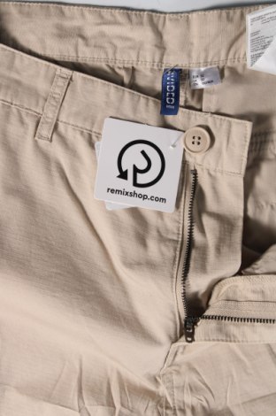 Мъжки панталон H&M Divided, Размер M, Цвят Бежов, Цена 20,85 лв.
