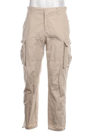 Мъжки панталон H&M Divided, Размер M, Цвят Бежов, Цена 20,85 лв.