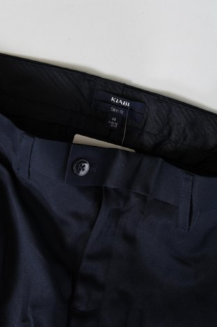 Pantaloni de bărbați Kiabi, Mărime M, Culoare Albastru, Preț 23,85 Lei