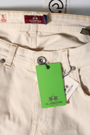 Pantaloni de bărbați La Martina, Mărime L, Culoare Bej, Preț 157,07 Lei