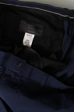 Pánské kalhoty  Marks & Spencer, Velikost L, Barva Modrá, Cena  319,00 Kč