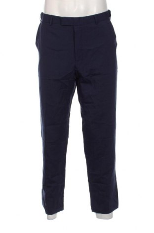 Pantaloni de bărbați Marks & Spencer, Mărime L, Culoare Albastru, Preț 28,95 Lei