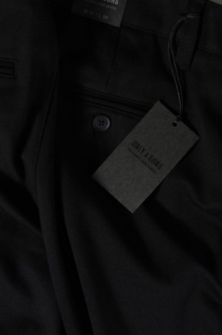 Pantaloni de bărbați Only & Sons, Mărime M, Culoare Negru, Preț 151,32 Lei