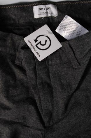 Herrenhose Only & Sons, Größe M, Farbe Grau, Preis € 20,18