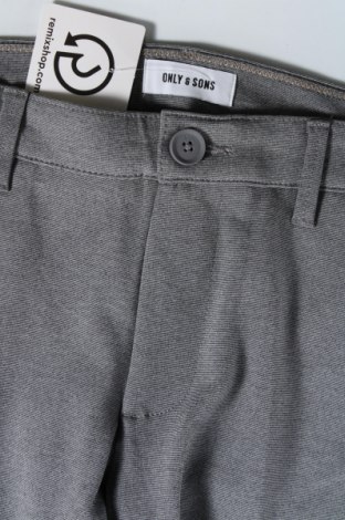 Ανδρικό παντελόνι Only & Sons, Μέγεθος M, Χρώμα Γκρί, Τιμή 13,51 €