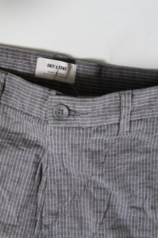Мъжки панталон Only & Sons, Размер S, Цвят Сив, Цена 6,67 лв.