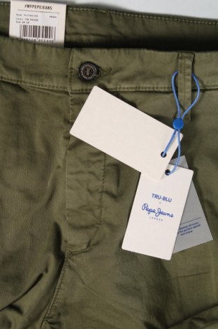 Мъжки панталон Pepe Jeans, Размер XS, Цвят Зелен, Цена 132,00 лв.