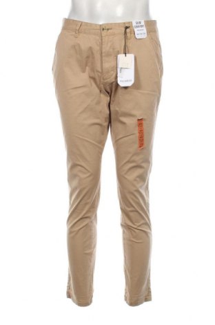 Ανδρικό παντελόνι Pull&Bear, Μέγεθος M, Χρώμα  Μπέζ, Τιμή 10,67 €