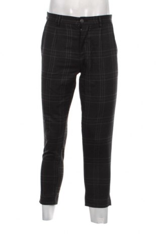Мъжки панталон Pull&Bear, Размер M, Цвят Черен, Цена 6,38 лв.