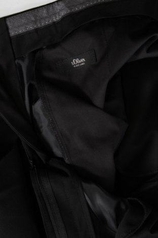 Pantaloni de bărbați S.Oliver Black Label, Mărime L, Culoare Negru, Preț 434,21 Lei
