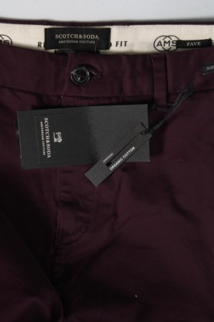 Ανδρικό παντελόνι Scotch & Soda, Μέγεθος S, Χρώμα Βιολετί, Τιμή 14,77 €
