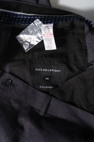 Мъжки панталон Taylor & Wright, Размер L, Цвят Син, Цена 29,00 лв.