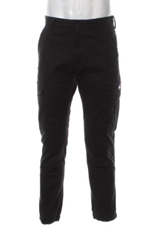 Мъжки панталон Tommy Jeans, Размер M, Цвят Черен, Цена 95,50 лв.