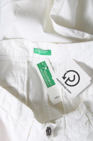 Pánske nohavice  United Colors Of Benetton, Veľkosť L, Farba Biela, Cena  44,85 €