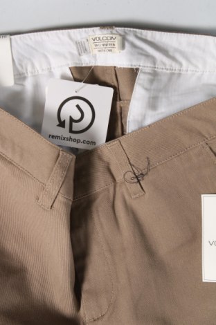 Мъжки панталон Volcom, Размер S, Цвят Бежов, Цена 132,00 лв.
