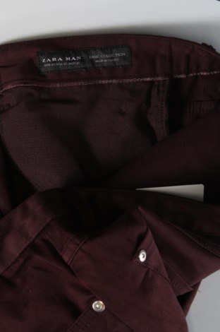 Ανδρικό παντελόνι Zara Man, Μέγεθος M, Χρώμα Κόκκινο, Τιμή 4,45 €