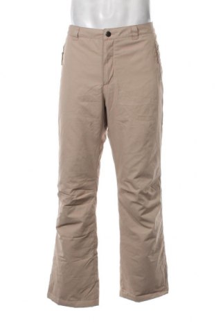 Мъжки панталон за зимни спортове, Размер L, Цвят Бежов, Цена 12,25 лв.