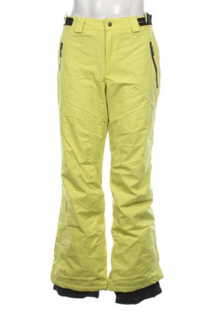 Pantaloni bărbătești pentru sporturi de iarnă Icepeak, Mărime L, Culoare Galben, Preț 98,68 Lei
