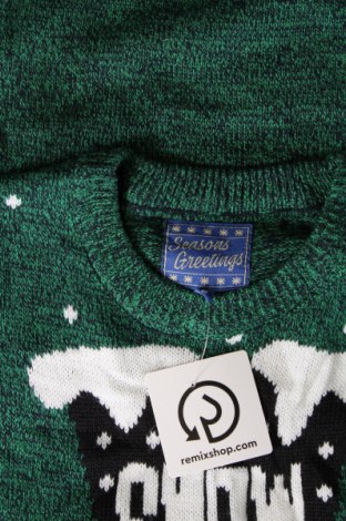 Ανδρικό πουλόβερ, Μέγεθος S, Χρώμα Πράσινο, Τιμή 5,38 €