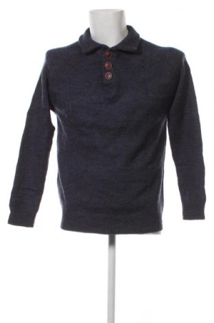 Мъжки пуловер, Размер M, Цвят Син, Цена 11,02 лв.