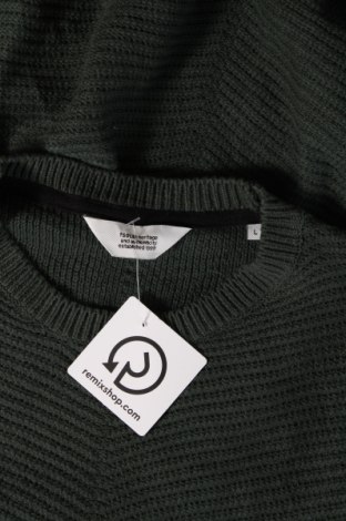 Ανδρικό πουλόβερ ! Solid, Μέγεθος L, Χρώμα Πράσινο, Τιμή 4,46 €
