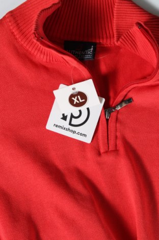 Мъжки пуловер Authentic Clothing Company, Размер XL, Цвят Червен, Цена 10,76 лв.