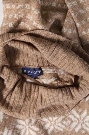 Ανδρικό πουλόβερ Biaggini, Μέγεθος M, Χρώμα  Μπέζ, Τιμή 5,38 €