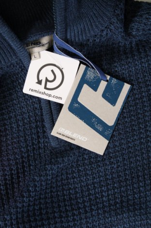 Мъжки пуловер Blend, Размер L, Цвят Син, Цена 41,04 лв.