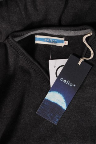 Мъжки пуловер Celio, Размер L, Цвят Сив, Цена 17,02 лв.