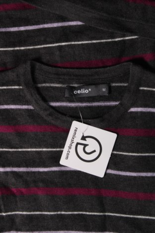 Ανδρικό πουλόβερ Celio, Μέγεθος M, Χρώμα Γκρί, Τιμή 4,49 €