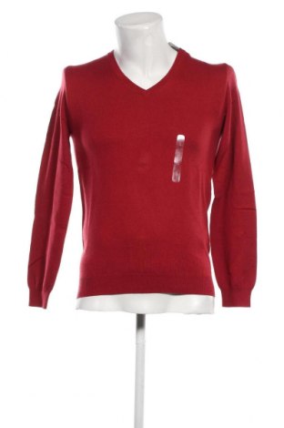 Мъжки пуловер Celio, Размер S, Цвят Червен, Цена 16,56 лв.