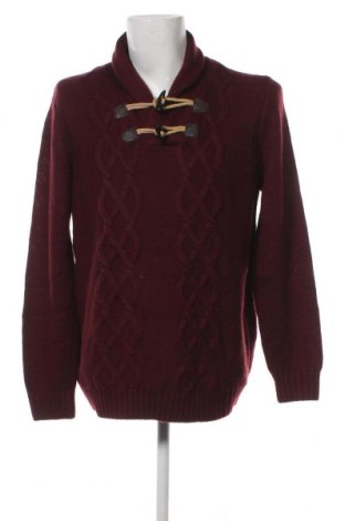 Мъжки пуловер Celio, Размер XXL, Цвят Червен, Цена 14,50 лв.