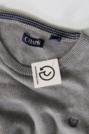 Ανδρικό πουλόβερ Chaps, Μέγεθος XL, Χρώμα Γκρί, Τιμή 6,23 €