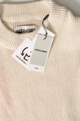 Мъжки пуловер Core By Jack & Jones, Размер L, Цвят Бежов, Цена 11,56 лв.