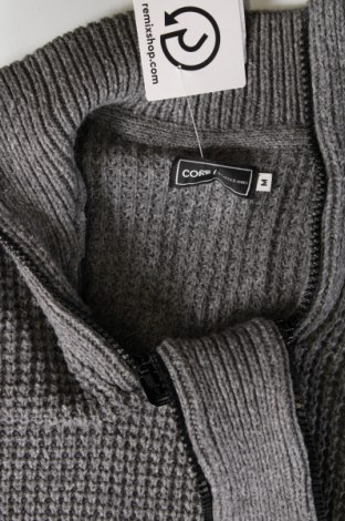 Мъжки пуловер Core By Jack & Jones, Размер M, Цвят Сив, Цена 11,52 лв.