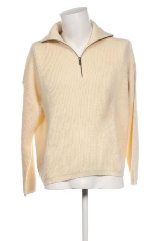 Herrenpullover Dan Fox X About You, Größe S, Farbe Ecru, Preis 11,49 €