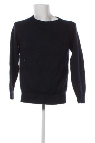 Ανδρικό πουλόβερ Dressmann, Μέγεθος L, Χρώμα Μπλέ, Τιμή 4,46 €