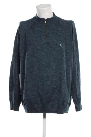 Мъжки пуловер F&F, Размер 3XL, Цвят Син, Цена 24,07 лв.