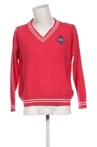 Мъжки пуловер FILA, Размер S, Цвят Розов, Цена 16,56 лв.