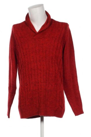 Мъжки пуловер Hampton Republic, Размер XL, Цвят Червен, Цена 12,24 лв.