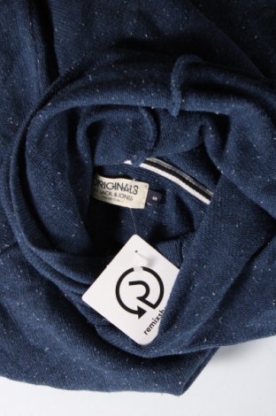 Ανδρικό πουλόβερ Jack & Jones, Μέγεθος S, Χρώμα Μπλέ, Τιμή 4,90 €