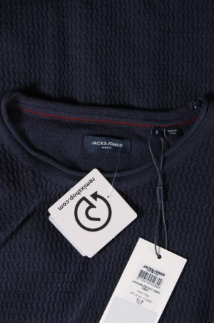 Ανδρικό πουλόβερ Jack & Jones, Μέγεθος S, Χρώμα Μπλέ, Τιμή 15,77 €