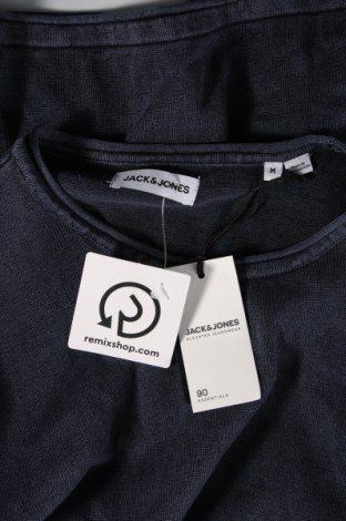 Ανδρικό πουλόβερ Jack & Jones, Μέγεθος M, Χρώμα Μπλέ, Τιμή 15,77 €
